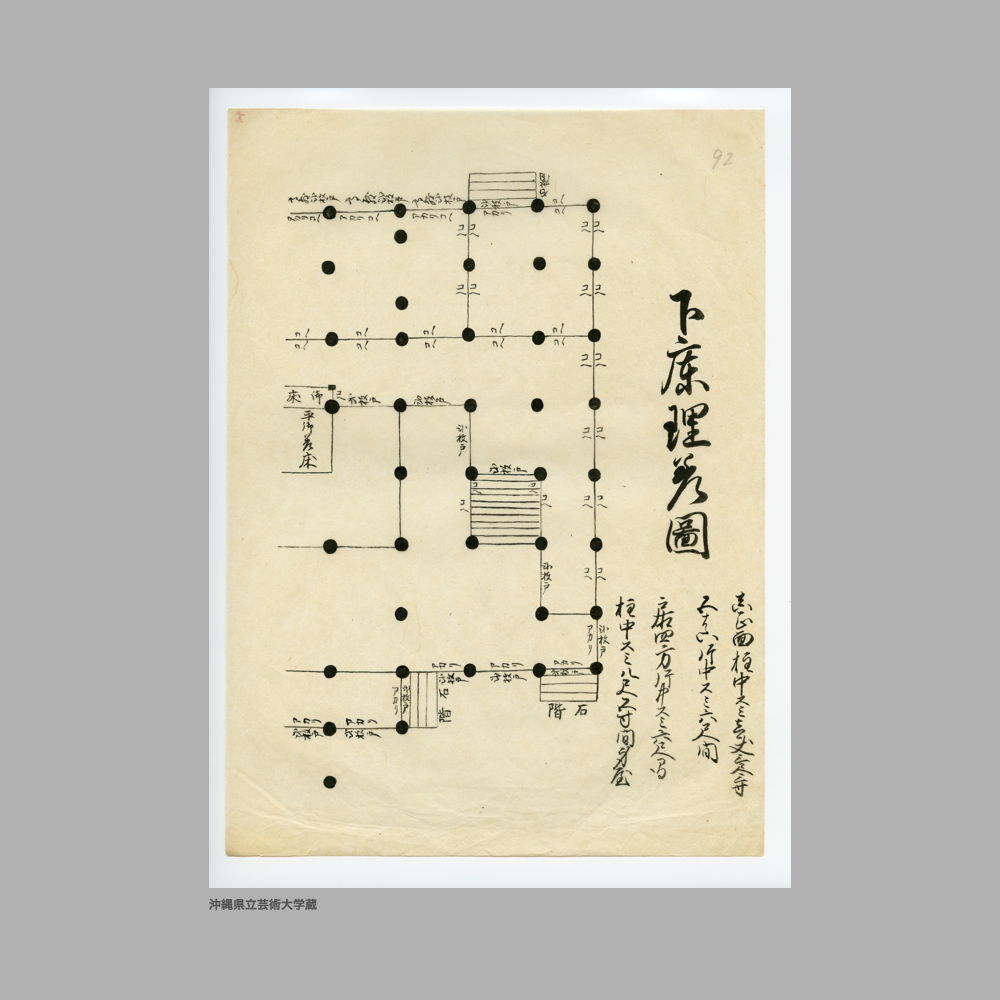 5148 (21/36) 表題なし〔今帰仁舊城圖〕