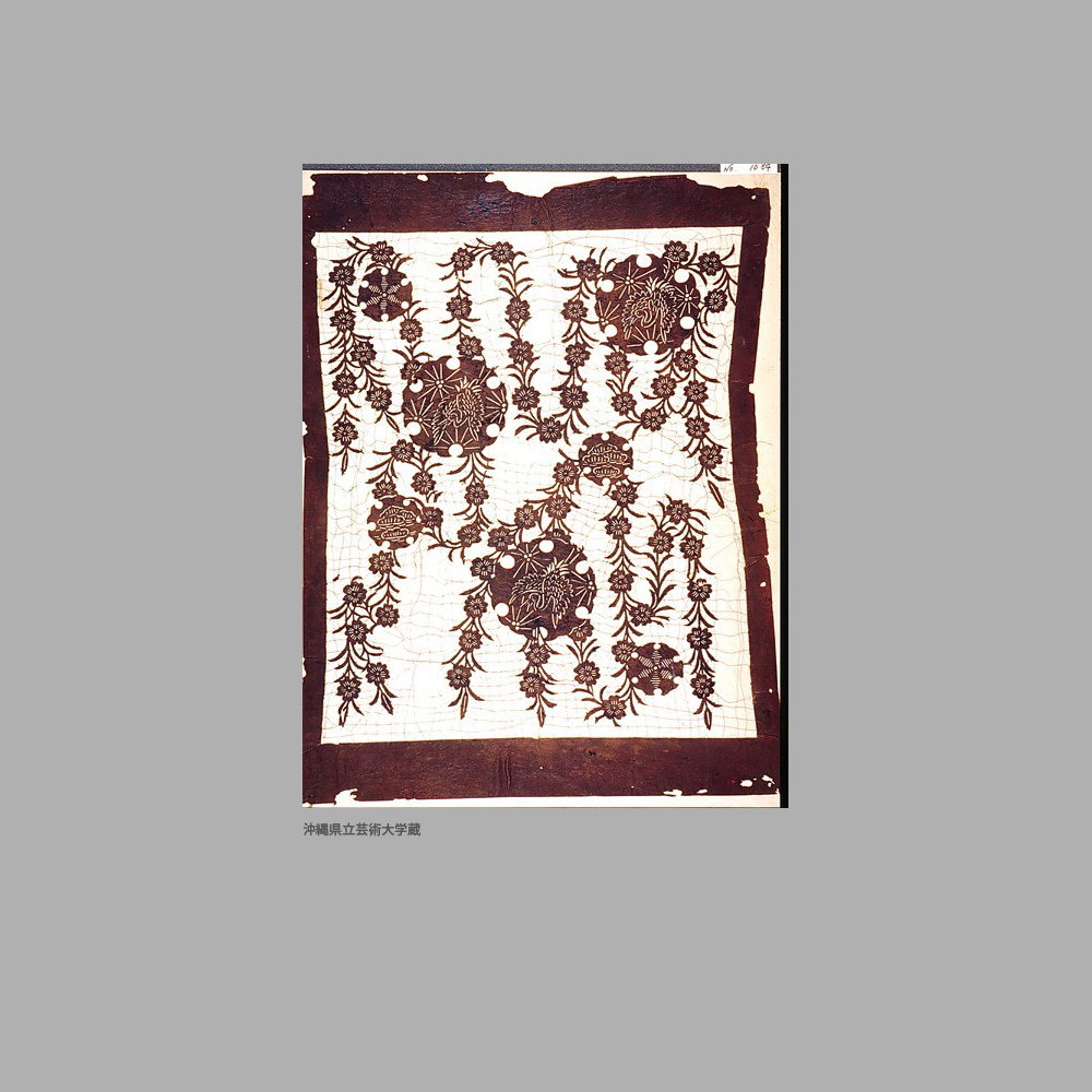 1084 UM1-126	雪輪枝垂れ桜模様白地型紙
