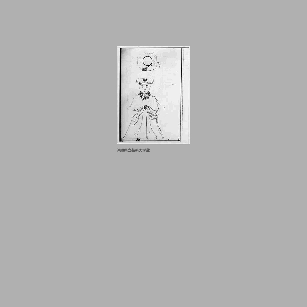 1107　ノートスケッチ　神女？